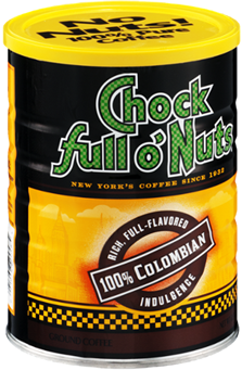 Chock Full O'Nuts Coffee Jar